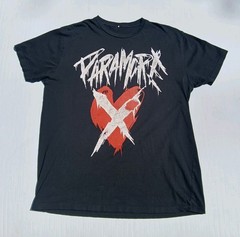 vintage paramore riot era concert tee heart defect band tour tee 2007
