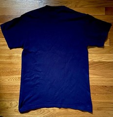 VINTAGE Rollins College T-Shirt Medium Navy Jones & Mitchell Uni Tee