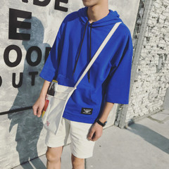 Spring and Summer Men’s Short-sleeved T-shirt Thin Seven-point Sleeve Short Tops