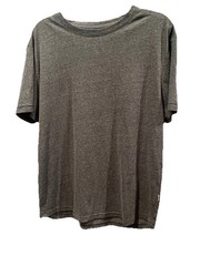 UGG Benjamin Tri-Blend Casual Mens Tee Shirt Grey Heather LG Layering Comfy EUC
