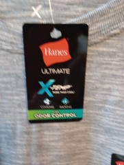 Hanes Ultimate X-Temp Mens Size XXL(50-52) Short Sleeve T-Shirt Odor Control NWT