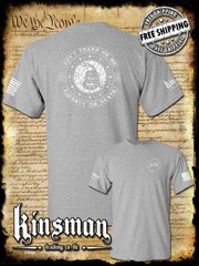 Don’t Tread On Me LIBERTY or DEATH Rattlesnake 2-Sided T-Shirt 2nd Amendment USA