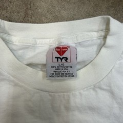 Vintage TYR Chlorine Tester Shirt Size Large Swimming Lizard 2000s 90s
