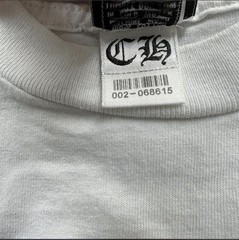 Authentic BAPE x Chrome Hearts Baby Milo Logo Tee