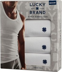 LUCKY BRAND® Men’s Men’s 4 Pack Everyday A-Shirts (TOP Tank) COTTON CPT15004