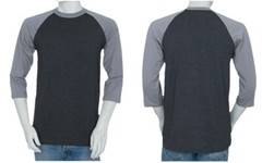 Styllion Big and Tall & Regular Size – Mens Raglan Baseball Shirts – RCQS