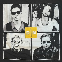 Vintage 90s Depeche Mode Shirt Size 2XL Band Tour Pop Goth Rock Industrial 1994