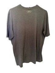 Under Armour Project Rock Shirt Mens Large Gray Short Sleeve
