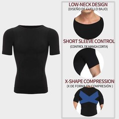 Men Slimming Body Shaper Vest Compression Shirt Gynecomastia Undershirt Tank Top
