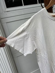 Vintage Absolute Peace Hippy Single Stitch White T Shirt Mens XL