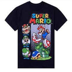Super Mario Retro Unisex Short Sleeve Tee S-5XL
