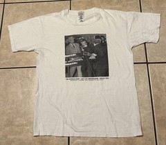 Vintage 90s Lee Harvey Oswald Band Shirt Large JFK Jack Ruby Dallas Texas Crime
