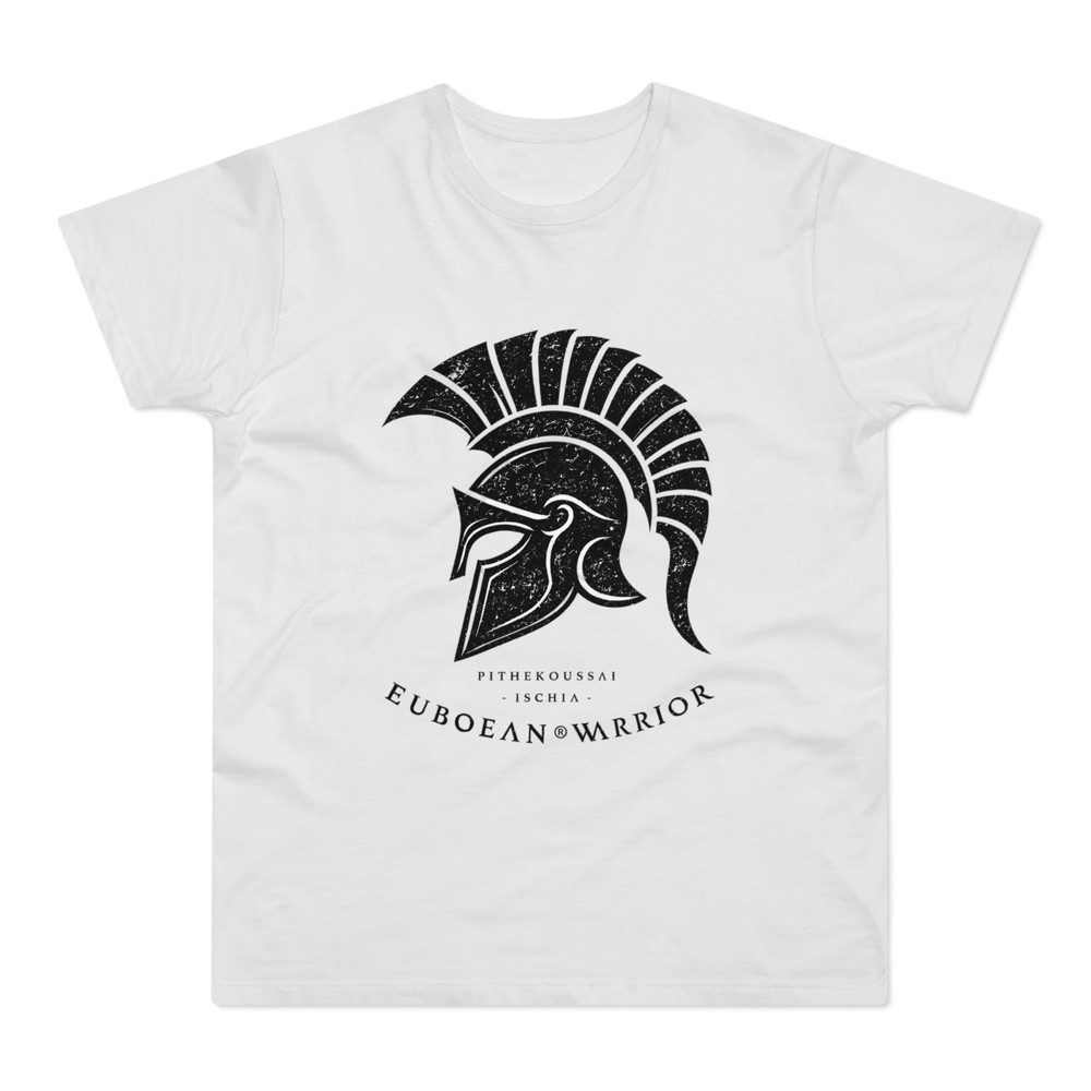 Ischia warrior Helmet Design T-shirt | Euboean Warrior Graphic