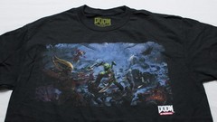 Loot Crate Unisex Adult’s Doom Eternal Crew Neck Graphic T-Shirt EH6 Black Small