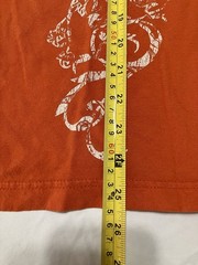 Vintage No Boundaries Orange T Shirt Mens Size Large USA Tribal Grunge Y2K 90s