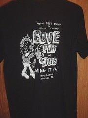 Inverness FL Hwy 44 E COVE pub n grub black S t shirt