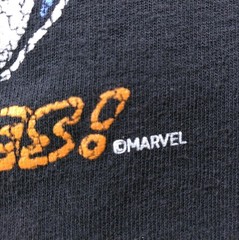 MARVEL COMICS Vintage T Shirt LARGE Graphic Tee SIZE L Captain America HULK Vtg