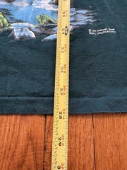 Vintage Budweiser We Could Have Been Huge Lizard Shirt Mens Medium Green