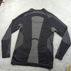 Glovii Shirt Mens L/XL Gray Heather Heated Shirt NO BATTERY Cold Weather Liner