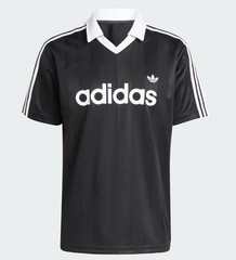 NEW MEN’S ADIDAS ORIGINALS TREFOIL POLY COLLAR TEE SHIRT ~SIZE LARGE #KE358