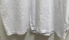Levi’s 501 The Original Shirt Large White Short Sleeve Relaxed Script