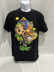 Funko Pop Tee Shirt Mens Large I AM GROOT Marvel Collector Corps Black.