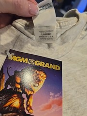 Vintage 1996 Mike Tyson Vs Frank Bruno T-Shirt Large DEADSTOCK MGM USA TAGS 90 L