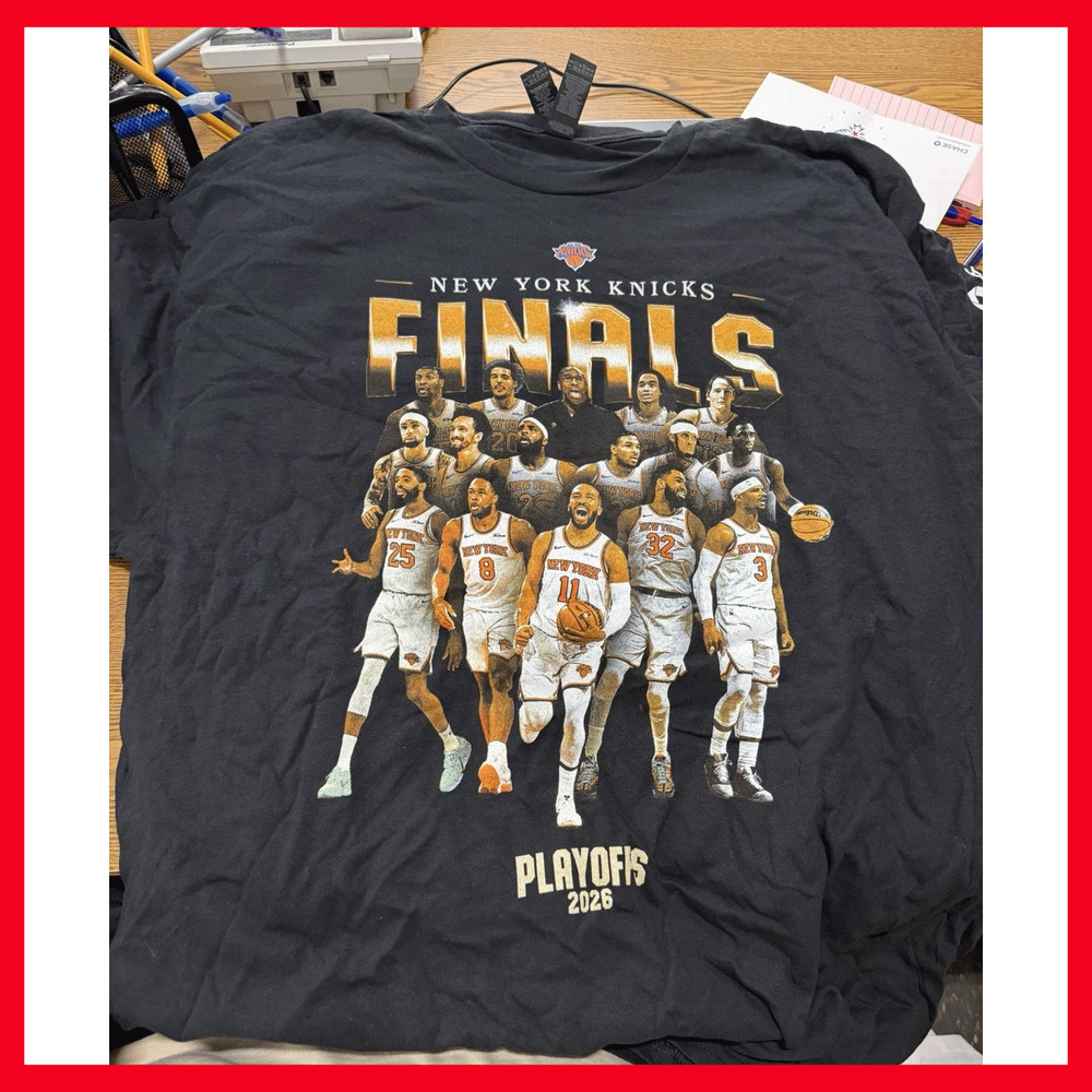 SALE 30% New York Knicks 2026 N.B.A FINALS T-Shirt Reprint Gildan