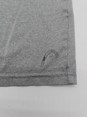 Head Tank Top Men Medium Gray Solid Logo…#35277
