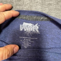 Wear Your Roots Shirt Montana State Clothing Size XL Long Sleeve Hiking Camping