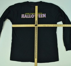 John Carpenter’s Halloween Horror Movie Long Sleeve Promo Shirt Black (Stain) L