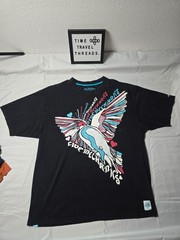 Live Mechanics Bird Print Front and Back Size 3XL