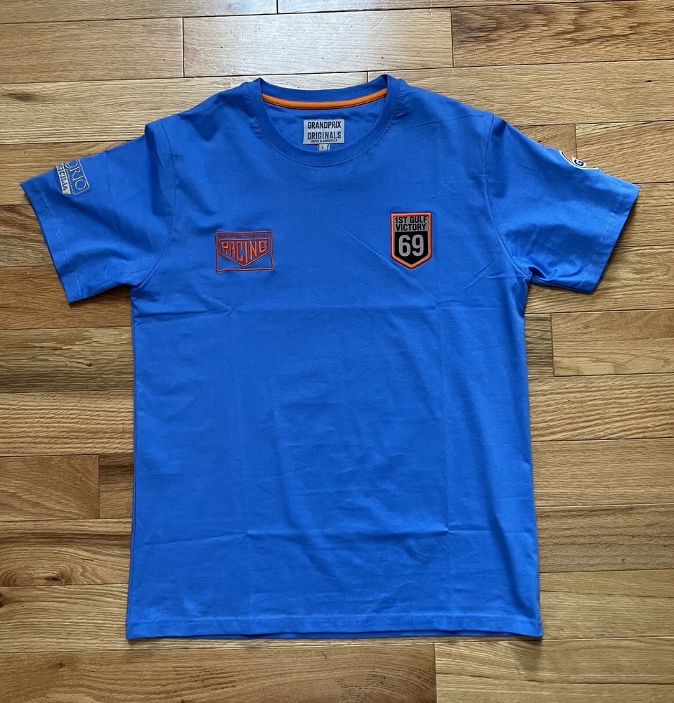 Gulf T-Shirt Cobalt Blue US M/EU L (See Measurements)