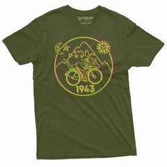 Bicycle Day 1943 T-Shirt Funny Bicycle Tee LSD Acid Dr Albert Hofmann T Shirt