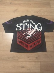 Westside Gunn ‘Thank You Sting’ T-Shirt XL 4th Rope WWE AEW, Oversized Fit (XL)