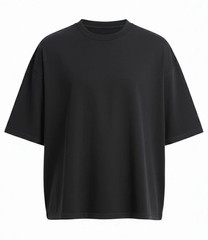 Cotton Boxy Cropped Fit T-Shirt AWDis Short Sleeve Crew Neck Tee