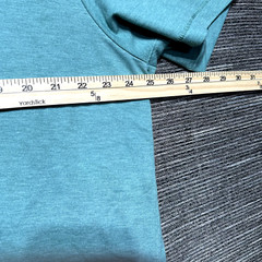 Lands’ End T Shirt Men’s 2XL Green Stretch Soft Short Sleeve