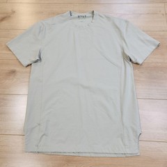 BYLT The Axis Tee Shirt Mens XL Gray Short Sleeve Crew Neck Stretch Tagless