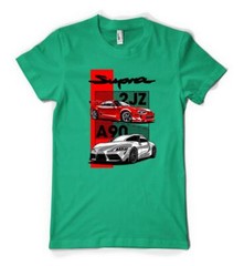 Japanese Supra Sportcar Classic Custom Car Personalised Unisex Adult T Shirt