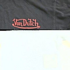 Darc Sport x Von Dutch Eye of the Beholder Oversized Tee Black Medium SOLD OUT