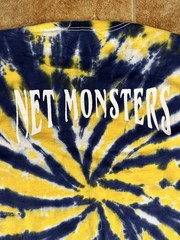 Vintage Lee Tie Dye LS Large T-Shirt Graphic Print Gates Chili Tennis Spartans