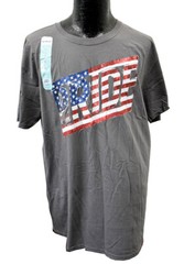 NEW American Pride T-Shirt Academy Sports Men’s Size XL Gray Patriotic Shirt