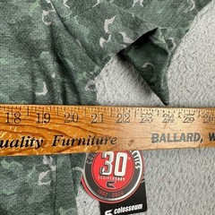NEW Bemidji State Beavers T-Shirt Mens Large Green Camo Athetic Tee Colosseum