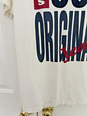 AUTHENTIC LEVI’S 501 Original Jeans T SHIRT Soft Loved Super Rare