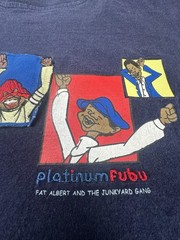 Vintage Fat Albert Platinum Fubu Long Sleeve T Shirt L Junkyard Gang Y2k 90s