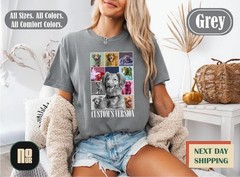 Custom Dog Portrait Comfort Tee Personalized Pet Photo Shirt Gift Idea Dog