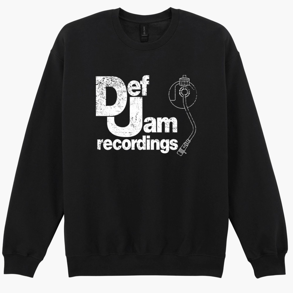 Def Jam Recordings DJ Music Turntable Tote Bag Tee T Shirt Sweatshirt Hoodie 635
