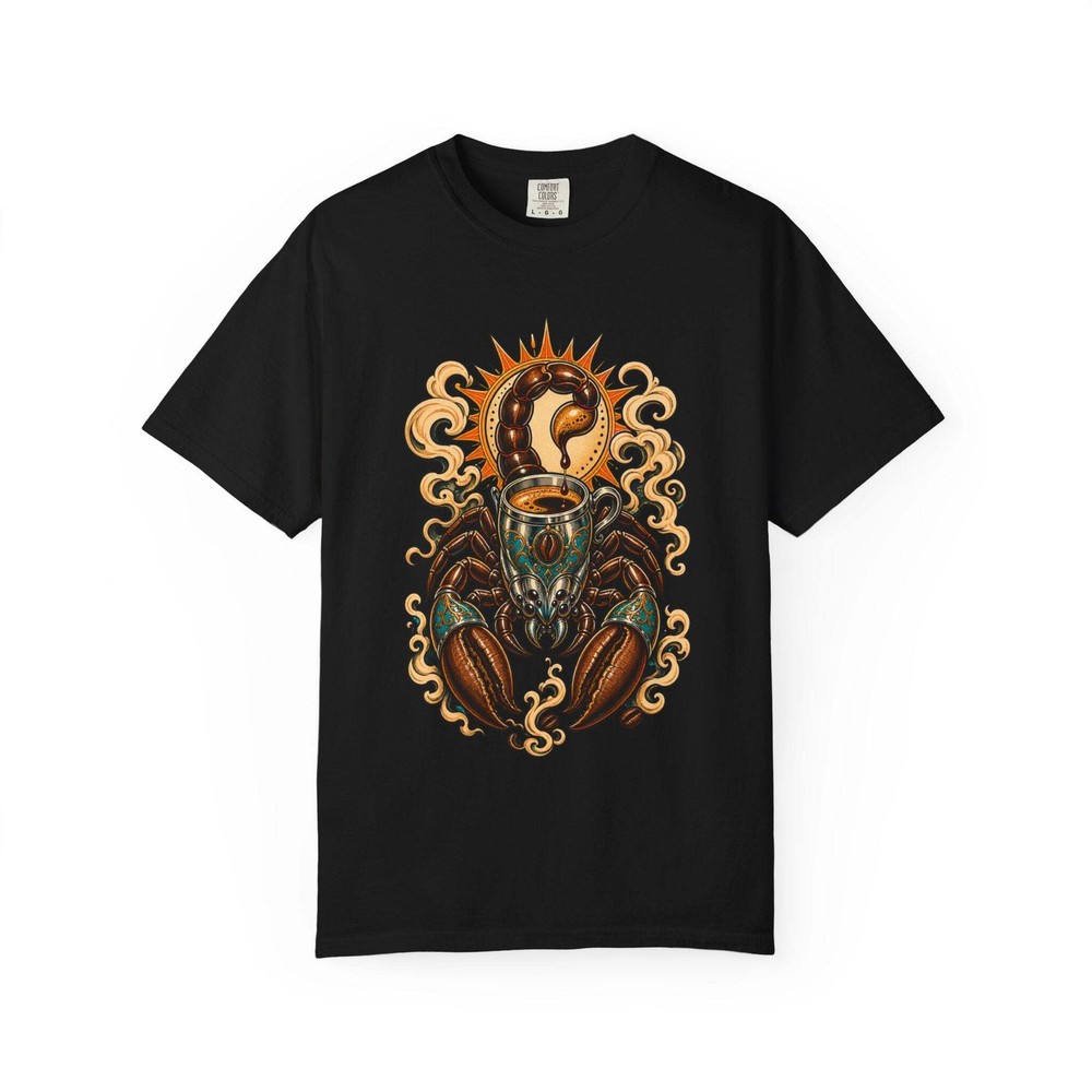 Tattoo Flash Espresso Scorpion T-Shirt Graphic