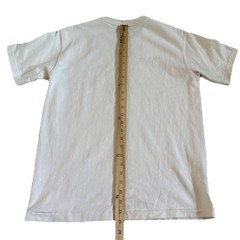 Bronson Loopwheel Tubular Athletic T-Shirt Men M Apricot Cream Beige Heavyweight