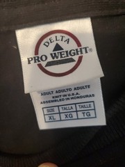 Devil Horned Rockn Stewie By Delta Pro Weight Men’s Black T-Shirt Size XL